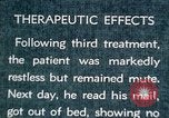 Image of Marine Corps private after shock therapy Washington DC USA, 1943, second 4 stock footage video 65675029090