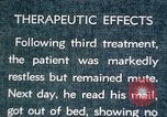 Image of Marine Corps private after shock therapy Washington DC USA, 1943, second 6 stock footage video 65675029090