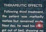 Image of Marine Corps private after shock therapy Washington DC USA, 1943, second 7 stock footage video 65675029090