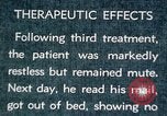Image of Marine Corps private after shock therapy Washington DC USA, 1943, second 8 stock footage video 65675029090