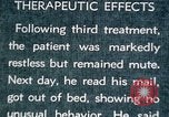 Image of Marine Corps private after shock therapy Washington DC USA, 1943, second 9 stock footage video 65675029090