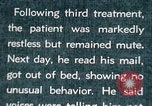 Image of Marine Corps private after shock therapy Washington DC USA, 1943, second 11 stock footage video 65675029090