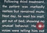Image of Marine Corps private after shock therapy Washington DC USA, 1943, second 12 stock footage video 65675029090