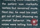 Image of Marine Corps private after shock therapy Washington DC USA, 1943, second 13 stock footage video 65675029090