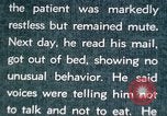Image of Marine Corps private after shock therapy Washington DC USA, 1943, second 14 stock footage video 65675029090