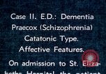 Image of shock therapy for Schizophrenic woman Washington DC USA, 1943, second 7 stock footage video 65675029091