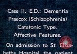Image of shock therapy for Schizophrenic woman Washington DC USA, 1943, second 8 stock footage video 65675029091