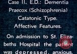 Image of shock therapy for Schizophrenic woman Washington DC USA, 1943, second 11 stock footage video 65675029091