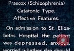 Image of shock therapy for Schizophrenic woman Washington DC USA, 1943, second 13 stock footage video 65675029091
