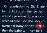 Image of shock therapy for Schizophrenic woman Washington DC USA, 1943, second 19 stock footage video 65675029091