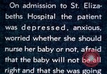 Image of shock therapy for Schizophrenic woman Washington DC USA, 1943, second 21 stock footage video 65675029091