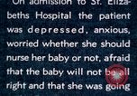 Image of shock therapy for Schizophrenic woman Washington DC USA, 1943, second 22 stock footage video 65675029091