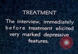 Image of shock therapy for Schizophrenic woman Washington DC USA, 1943, second 47 stock footage video 65675029091