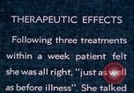 Image of schizophrenic patient Washington DC USA, 1943, second 3 stock footage video 65675029092