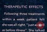 Image of schizophrenic patient Washington DC USA, 1943, second 4 stock footage video 65675029092