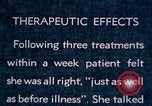 Image of schizophrenic patient Washington DC USA, 1943, second 8 stock footage video 65675029092