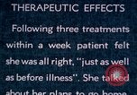 Image of schizophrenic patient Washington DC USA, 1943, second 10 stock footage video 65675029092