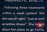 Image of schizophrenic patient Washington DC USA, 1943, second 11 stock footage video 65675029092