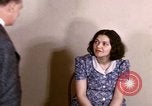 Image of schizophrenic patient Washington DC USA, 1943, second 33 stock footage video 65675029092
