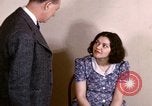 Image of schizophrenic patient Washington DC USA, 1943, second 34 stock footage video 65675029092