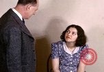 Image of schizophrenic patient Washington DC USA, 1943, second 36 stock footage video 65675029092