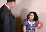 Image of schizophrenic patient Washington DC USA, 1943, second 38 stock footage video 65675029092