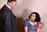 Image of schizophrenic patient Washington DC USA, 1943, second 45 stock footage video 65675029092