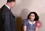 Image of schizophrenic patient Washington DC USA, 1943, second 50 stock footage video 65675029092