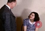 Image of schizophrenic patient Washington DC USA, 1943, second 52 stock footage video 65675029092