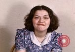 Image of schizophrenic patient Washington DC USA, 1943, second 53 stock footage video 65675029092