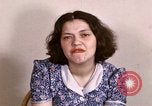 Image of schizophrenic patient Washington DC USA, 1943, second 54 stock footage video 65675029092
