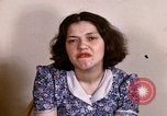 Image of schizophrenic patient Washington DC USA, 1943, second 55 stock footage video 65675029092