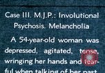 Immagine di Terapia shock per la donna che soffre di malinconia Washington DC USA, 1943, secondo 1 filmato di repertorio 65675029093