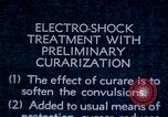 Image of electro-shock treatment administered to mental patient Washington DC USA, 1943, second 4 stock footage video 65675029095