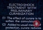 Image of electro-shock treatment administered to mental patient Washington DC USA, 1943, second 12 stock footage video 65675029095