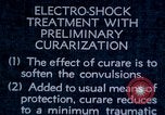 Image of electro-shock treatment administered to mental patient Washington DC USA, 1943, second 13 stock footage video 65675029095