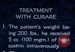Image curarization suivie par la thérapie de choc électrique Washington DC USA, 1943, de la seconde 7 séquences d'archives historiques vidéo 65675029096