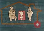 Standbild animation Darstellung moralischer Entscheidungen für Frauen während der sexuellen revoluti United States USA, 1964, aus Sekunde 23 historischem Filmmaterial Videoclip 65675029107