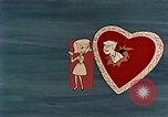 Standbild animation Darstellung moralischer Entscheidungen für Frauen während der sexuellen revoluti United States USA, 1964, aus Sekunde 43 historischem Filmmaterial Videoclip 65675029107