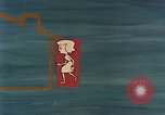 Standbild animation Darstellung moralischer Entscheidungen für Frauen während der sexuellen revoluti United States USA, 1964, aus Sekunde 47 historischem Filmmaterial Videoclip 65675029107