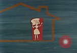 Standbild animation Darstellung moralischer Entscheidungen für Frauen während der sexuellen revoluti United States USA, 1964, aus Sekunde 49 historischem Filmmaterial Videoclip 65675029107