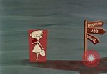 Standbild animation Darstellung moralischer Entscheidungen für Frauen während der sexuellen revoluti United States USA, 1964, aus Sekunde 60 historischem Filmmaterial Videoclip 65675029107