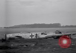 Standbild deutsche Flugzeuge Wrack Colomiers Frankreich, 1947, aus Sekunde 4 historischem Filmmaterial Videoclip 65675029116