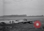 Standbild deutsche Flugzeuge Wrack Colomiers Frankreich, 1947, aus Sekunde 6 historischem Filmmaterial Videoclip 65675029116