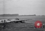 Standbild deutsche Flugzeuge Wrack Colomiers Frankreich, 1947, aus Sekunde 8 historischem Filmmaterial Videoclip 65675029116