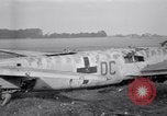 Standbild deutsche Flugzeuge Wrack Colomiers Frankreich, 1947, aus Sekunde 14 historischem Filmmaterial Videoclip 65675029116