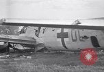 Standbild deutsche Flugzeuge Wrack Colomiers Frankreich, 1947, aus Sekunde 17 historischem Filmmaterial Videoclip 65675029116