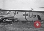 Standbild deutsche Flugzeuge Wrack Colomiers Frankreich, 1947, aus Sekunde 20 historischem Filmmaterial Videoclip 65675029116