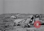 Standbild deutsche Flugzeuge Wrack Colomiers Frankreich, 1947, aus Sekunde 39 historischem Filmmaterial Videoclip 65675029116