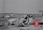 Standbild deutsche Flugzeuge Wrack Colomiers Frankreich, 1947, aus Sekunde 41 historischem Filmmaterial Videoclip 65675029116